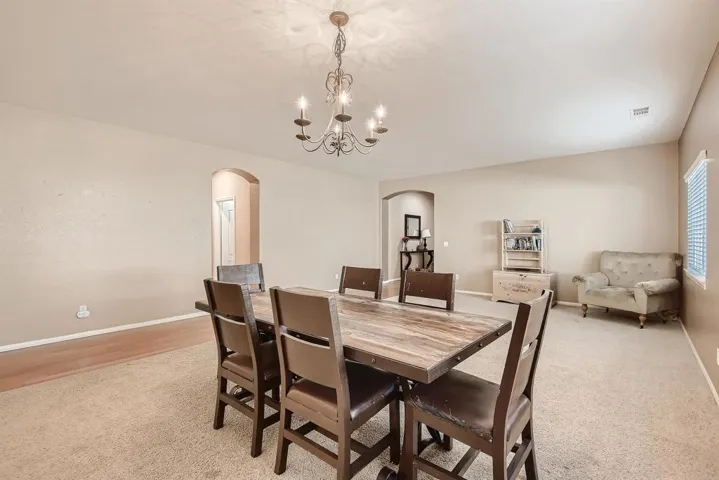 Living room dining room combo