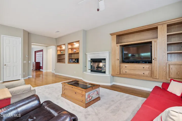 Fireplace in Gathering Room