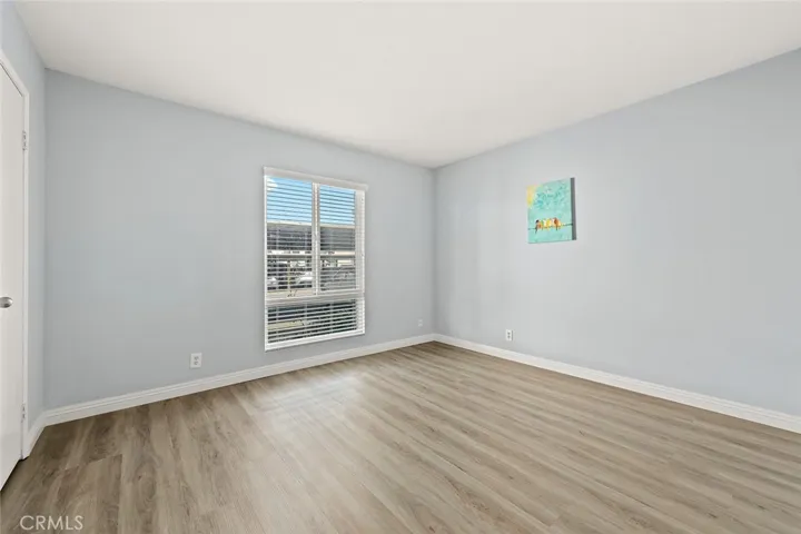 Double pane vinyl windows, new window blinds, fresh custom two-tone paint, and new vinyl floor.