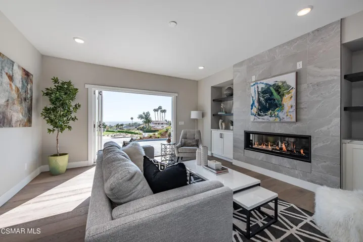 Living Room with Multi-Fold Open