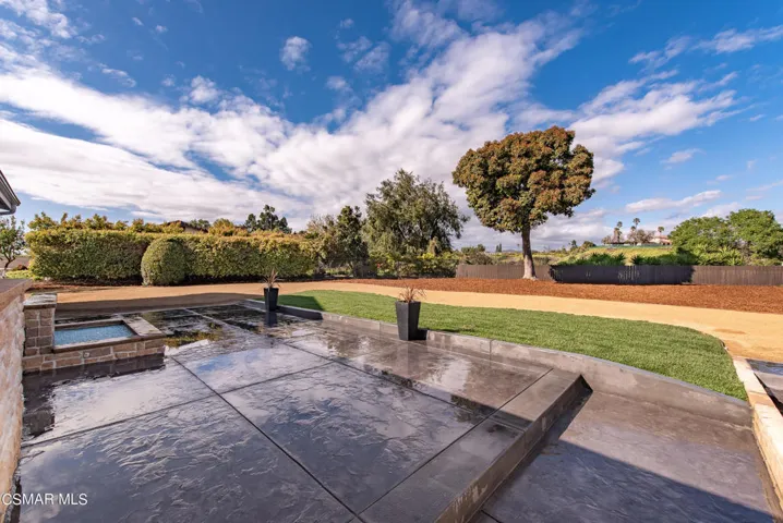 Patio and Rear Yard