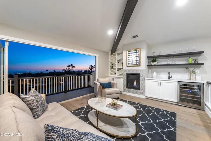 Twilight Sunset & Fireplace Master Retre