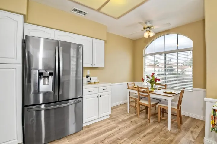 Kitchen and Breakfast area.