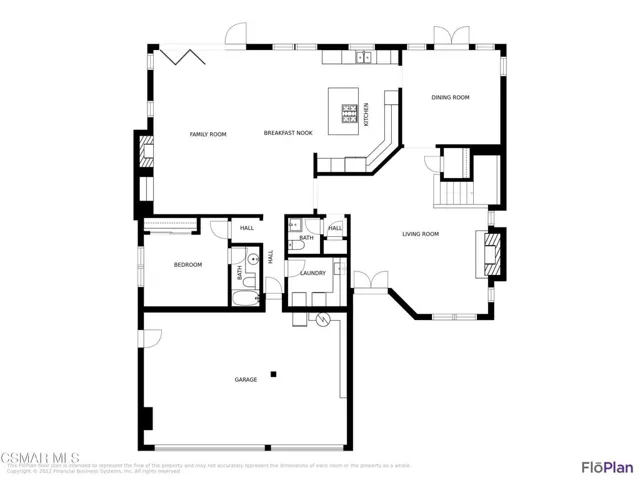 downstairs