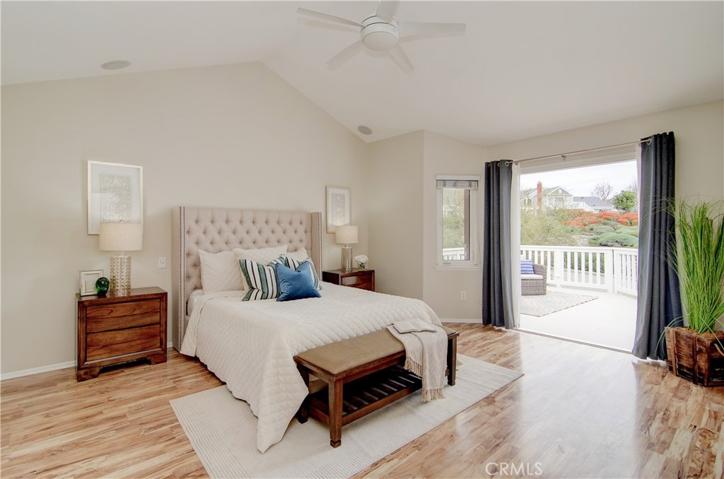 Owner's suite is a WOW...with HUGE bedroom, HUGE bath, HUGE closet and balcony to enjoy the surrounding nature.