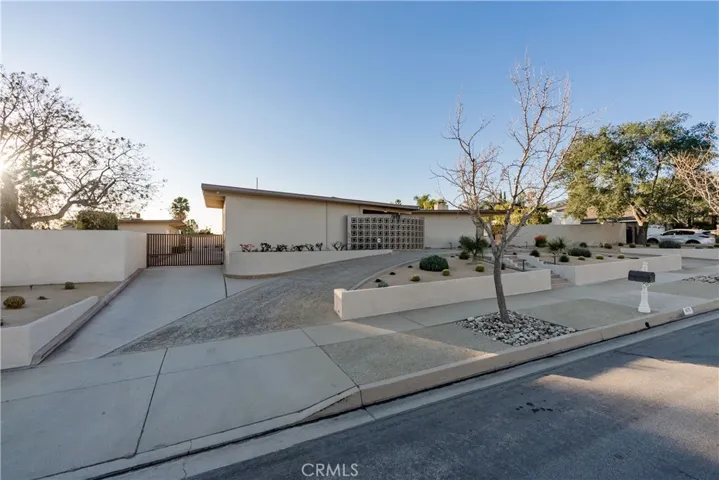 Front driveway