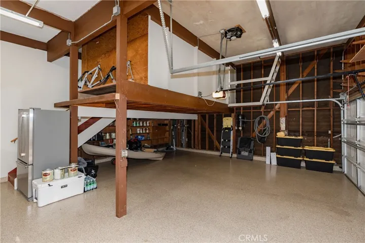 Attached 2 Car Garage Interior