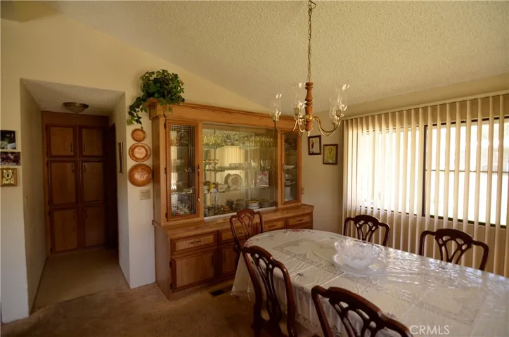 Dining Room with built in china hutch