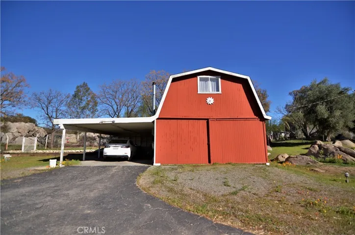 Barn adjacent to the main residence