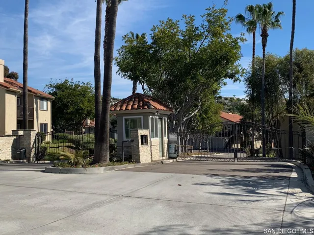 Community Gated Entrance