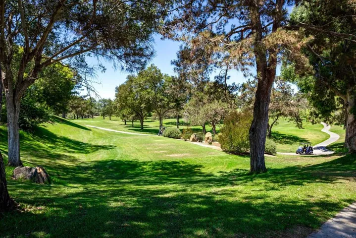 Great views on your way to the home & again when you're on the back patio.