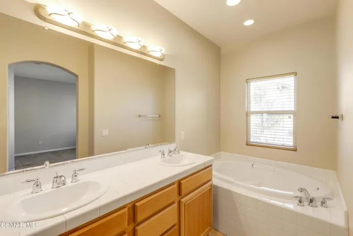 Primary Bathroom Dual Vanity