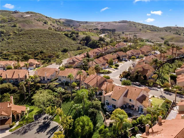 Excellent view of the neighborhood. Rolling Hills, Open Space. This is a wonderful place to live.