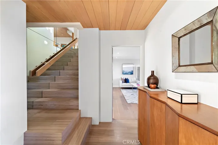 Entry + Stairwell to Main Living Space