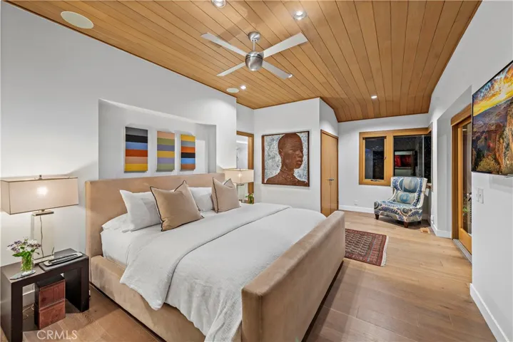 Primary Bedroom at Twilight