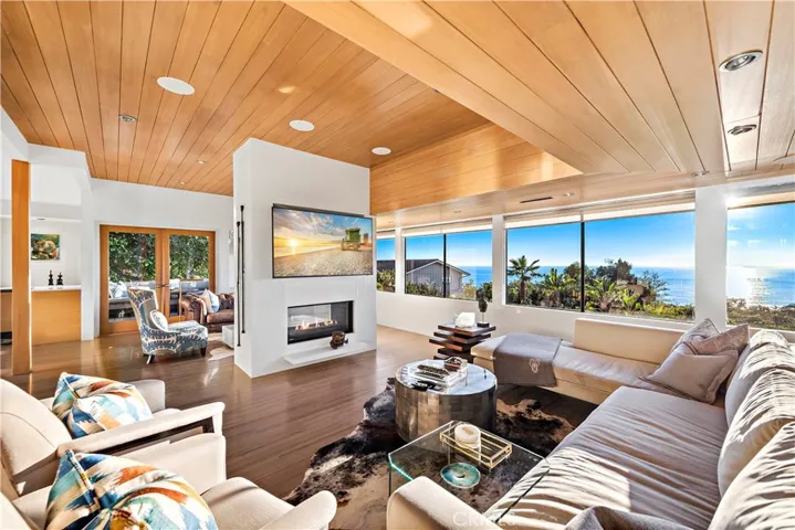 Open Floor Plan; Living Room + Den