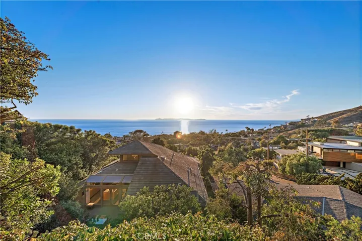 Hillside Setting with Pacific Ocean Views