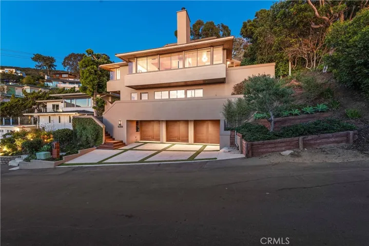 Front Elevation + 3 Car Garage