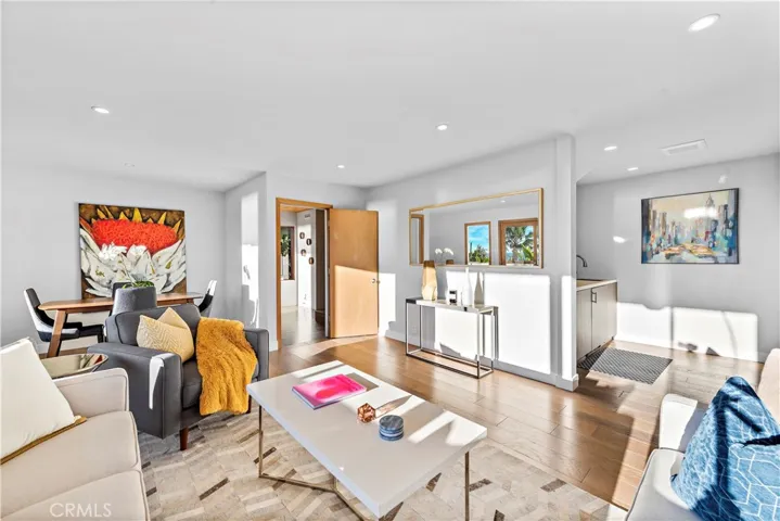 Guest Suite Living Room + Dining + Kitchenette
