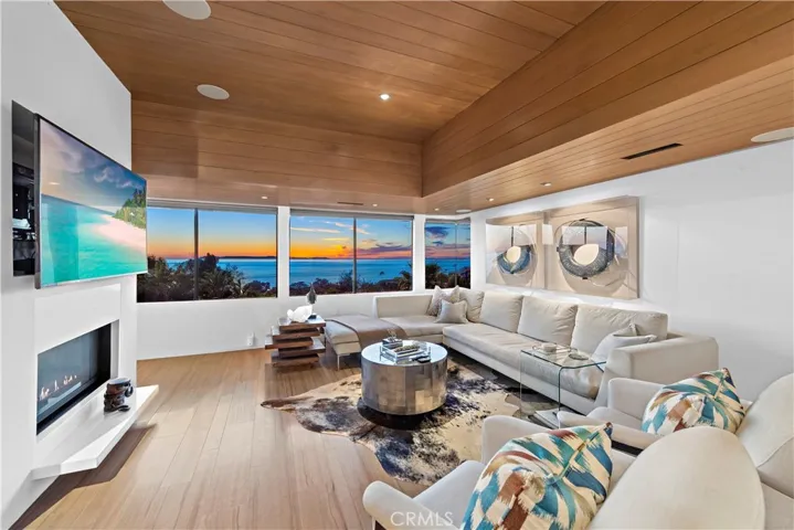 Living Room at Twilight