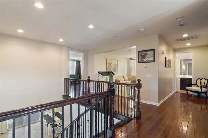 Beautiful wrought iron staircase