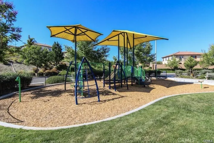 One of the parks inside this gated community.