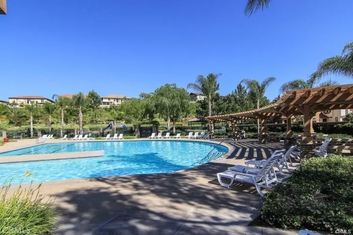 The resort like pool is amazing and right accross the street.