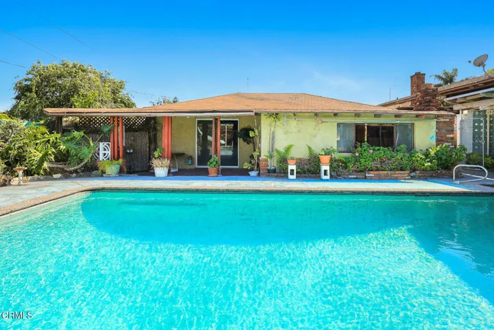 pool are with covered patio