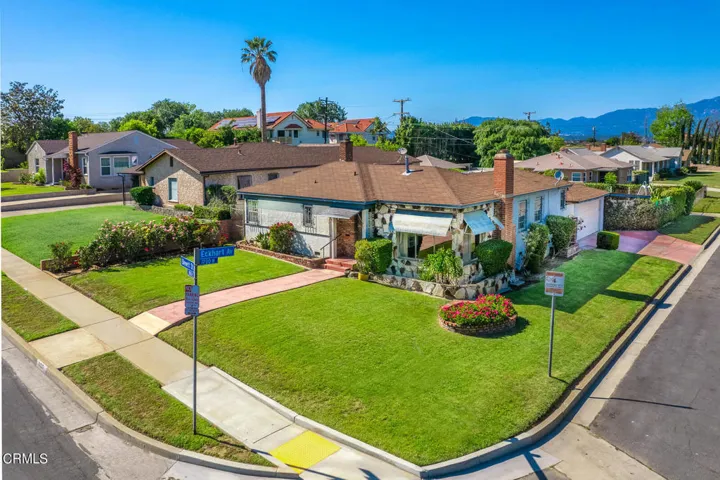 home is on cornet lot
