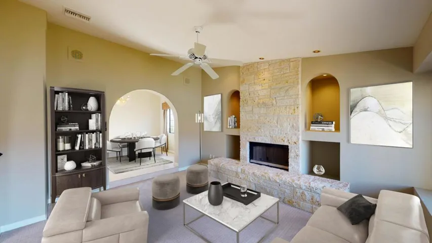 VIRTUALLY STAGED LIVING