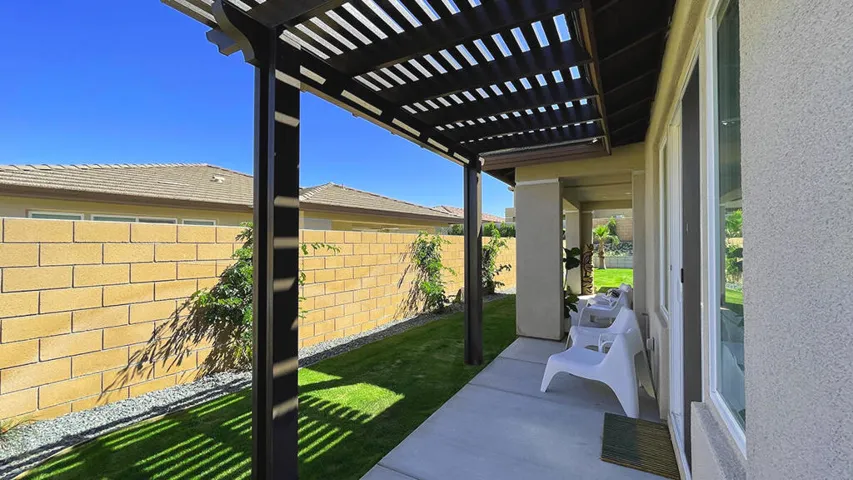 Primary suite private patio