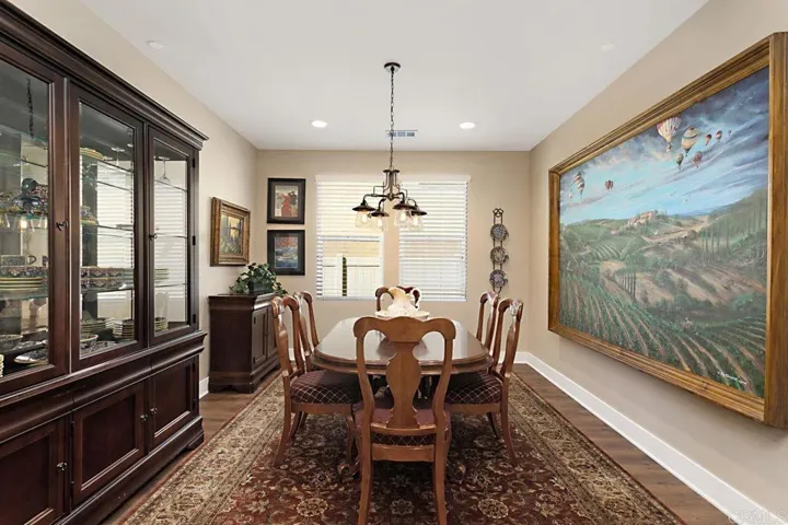 Can be formal dining room or second living room or office.