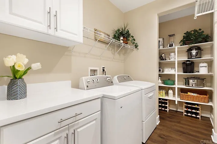 So much more than just laundry!  Huge area for pantry and storage.