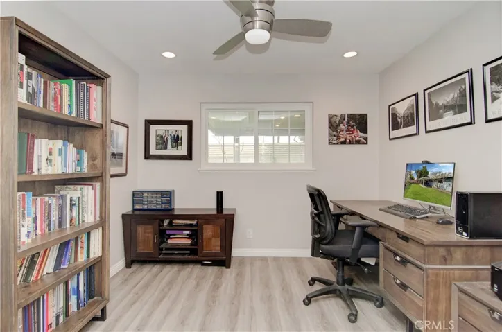 Third Bedroom is currently being used as an office space.