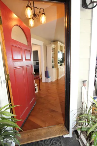 Entering the House