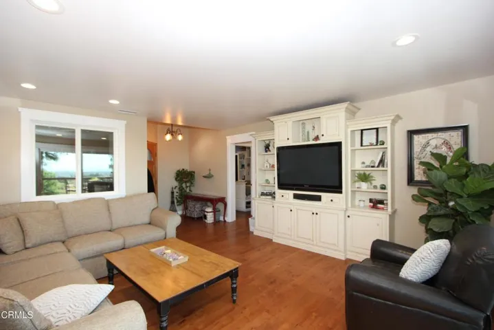 Living Room with Entertainment Center