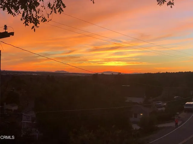 Sunset with Islands