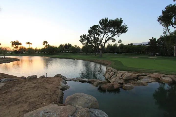 Photo of lake & green