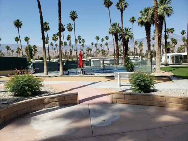 Royal Palms Pickle Ball Court & BBQ area