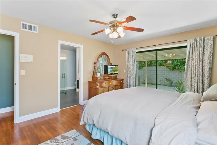 Additional, large slider brings the outside in...another easy access to pool area.