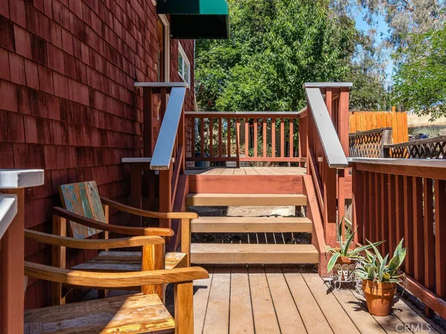 Serene Staircase to the Front Door