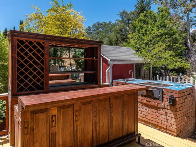 Backyard Custom-Built Bar