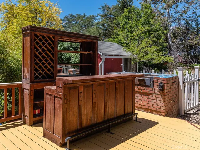 Backyard Custom-Built Bar