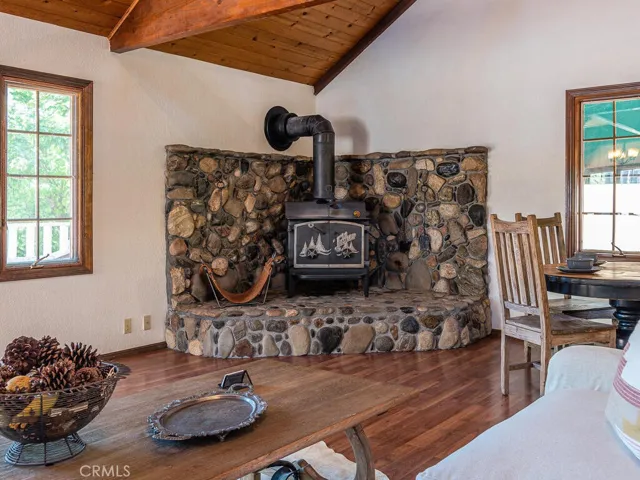Wood Burning Stove in Living/Family Room