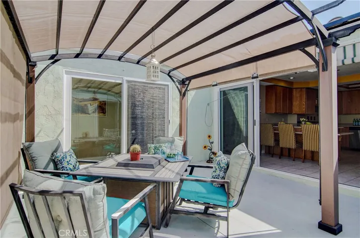 Mid century vibe with central atrium...creates additional outdoor space.
