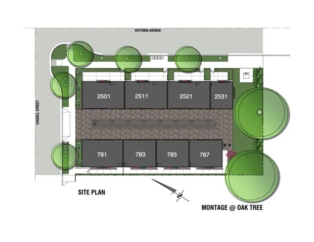 Montage at Oak Tree Site Plan