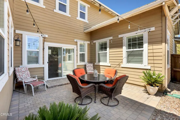 Outside side patio