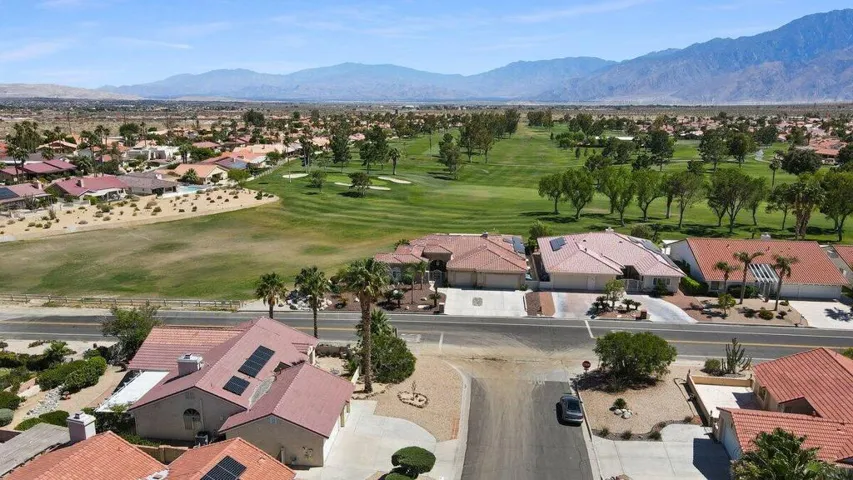 View to golf course