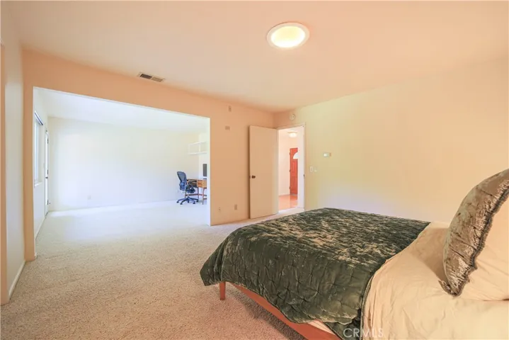 Primary bedroom with large bonus room/sitting area