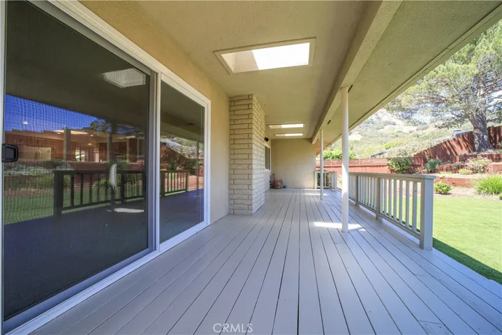 Back deck